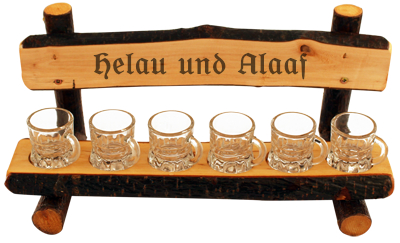 Schnaps Geschenke aus Holz