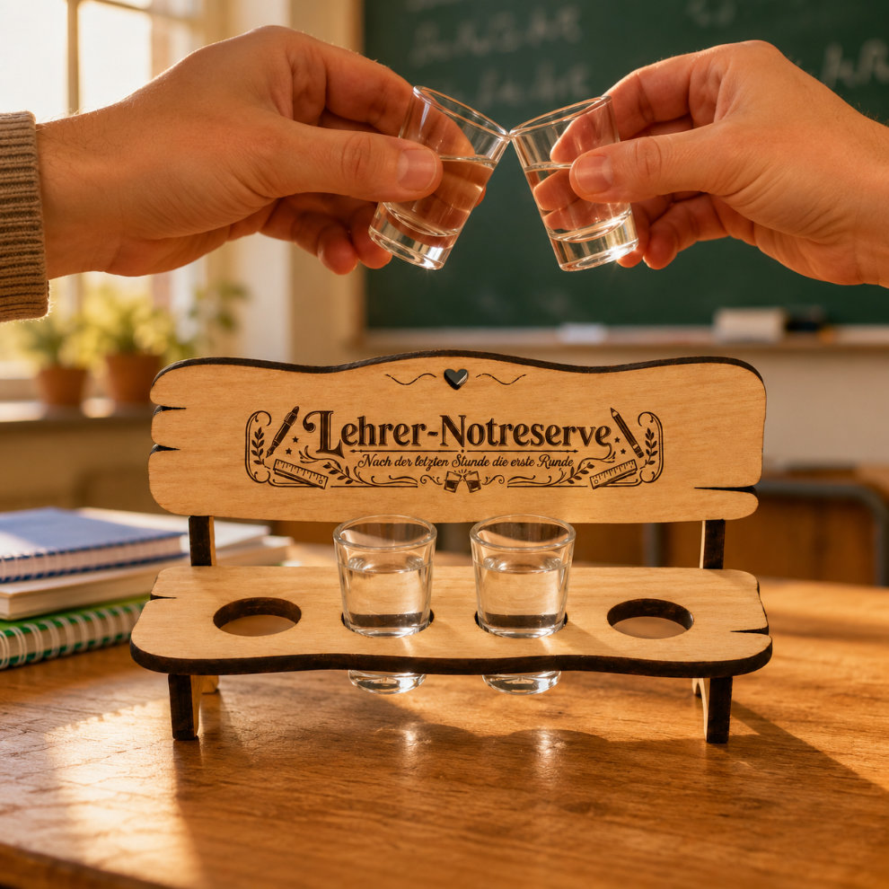 Abschiedgeschenk für Lehrer mit Humor