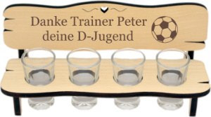 Abschiedsgeschenk für Trainer Trainerbank