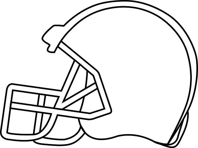 American Football Helm Malvorlage