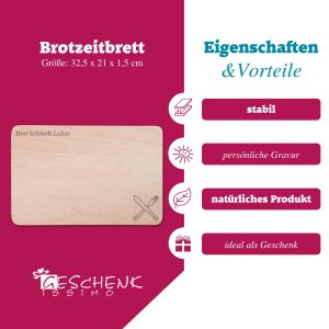 Brett groß mit personalisierter Gravur