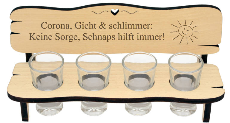 Corona Spruch Schnaps