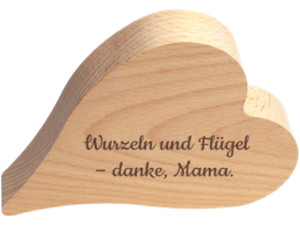 Deko-Herz-Holz