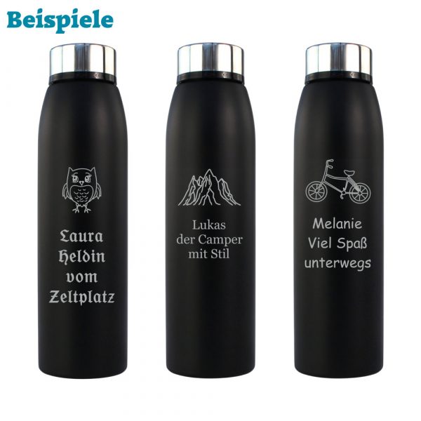 Edelstahl Isolierkanne personalisiert