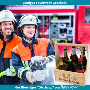 Feuerwehrmänner beim Löschen