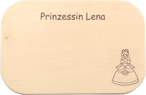 Frühstücksbrettchen Kinder für den Schulstart Frühstücksbrett-Schulstart