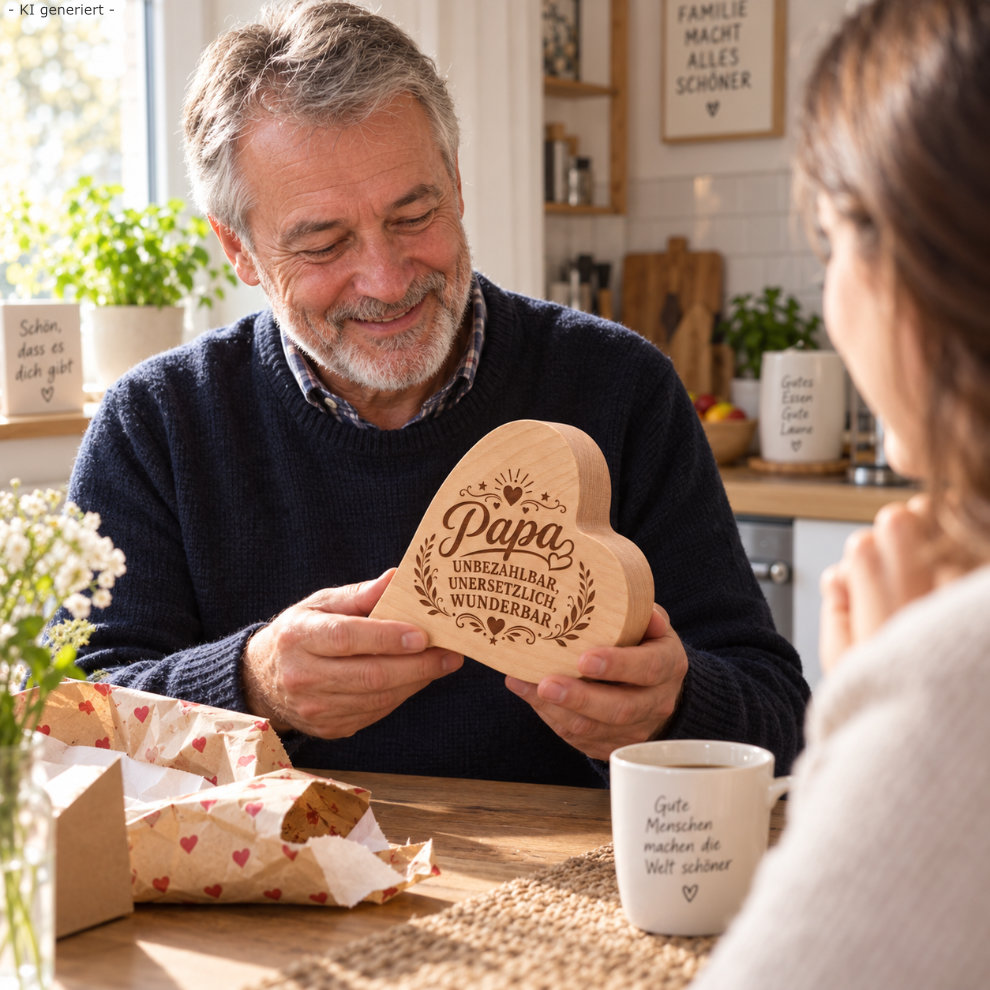 Geschenk zum Vatertag für den besten Papa