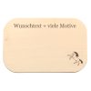 Geschenk für Pferdeliebhaber – Holzbrettchen mit Name und Pferdemotiv