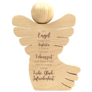Schutzengel aus Holz