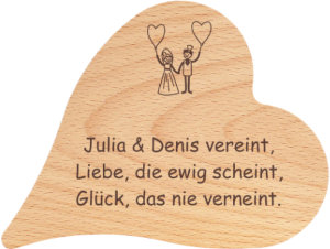 Herz-Hochzeit-Spruch