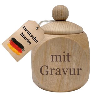 Holzdose für Milchzähne
