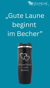 personalisierte Kaffeebecher macht gute Laune Kaffeebecher gute Laune