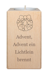 Kerzenhalter für Adventskranz