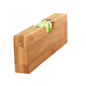 Kleine Wasserwaage Holz Optik