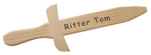Personalisiertes Kurzschwert aus Holz Personalisiertes Kurzschwert aus Holz