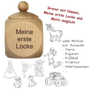 Meine erste Locke mit Gravur