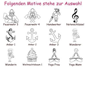 Personalisierte Isolierflasche Motive