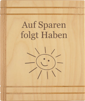 Personalisierte Spardose: Motivationsgeschenk zum Sparen