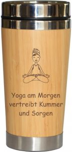 Personalisierter Kaffee to go Becher: Motivation unterwegs