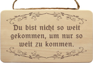 Personalisiertes Familienschild: Motivation für gemeinsame Ziele