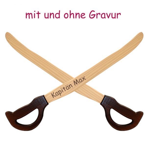 Säbel mit und ohne Gravur