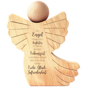 Schutzengel aus Holz