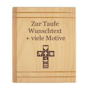 Spardose zur Taufe mit individueller Gravur Spardose Taufe