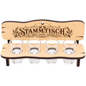 Stammtisch Schnaps - die Schnapsbank, die jede Runde in Stimmung bringt