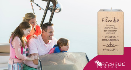Teelichthalter eine Geschenkidee für Familie Geschenkidee Familie