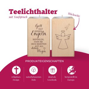 Teelichthalter-engel
