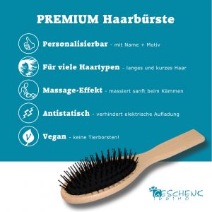 Haarbürste Vegan