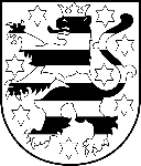 Wappen Thüringen