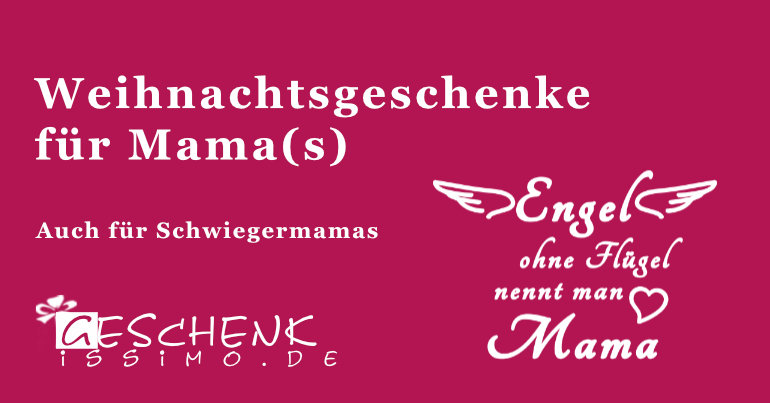 Weihnachtsgeschenke für Mama