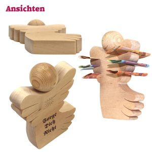Engel aus Holz Ansichten