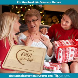 Holzbrett mit Spruch