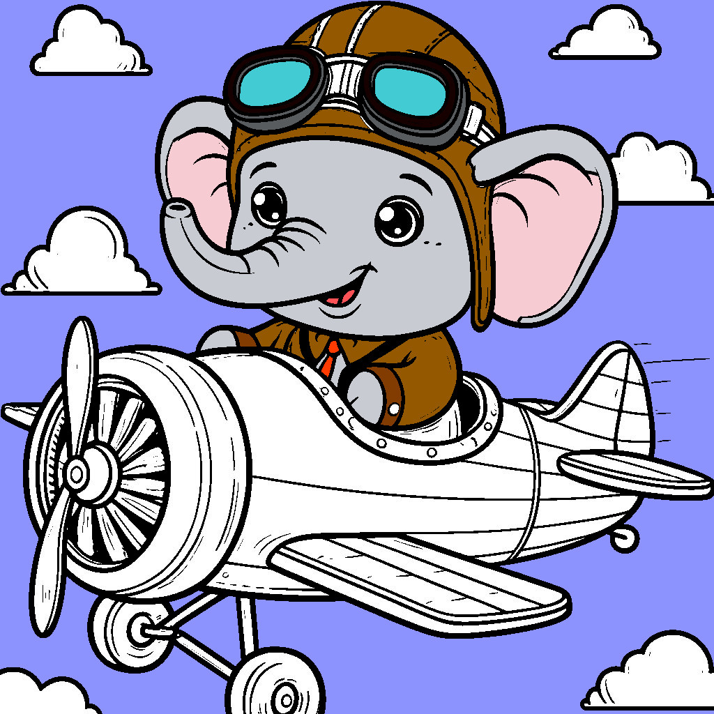 Elefant Ausmalbillder