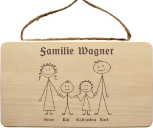 Familiengeschenk für Mama