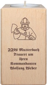 Feuerwehr Geschenke aus Holz