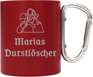 Feuerwehrtasse Rot