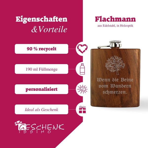 Flachmann Edelstahl Vorteile