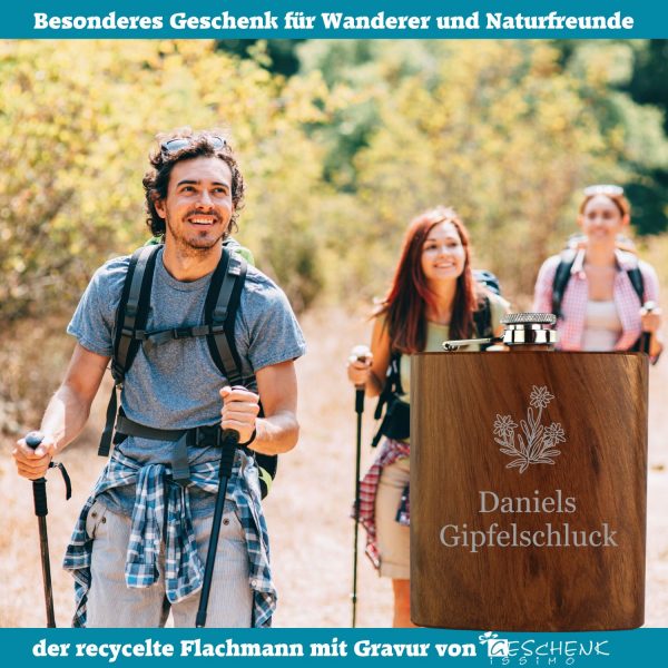 Flachmann mit Gravur kaufen