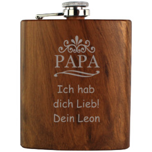 Flachmann Vatertagsgeschenk