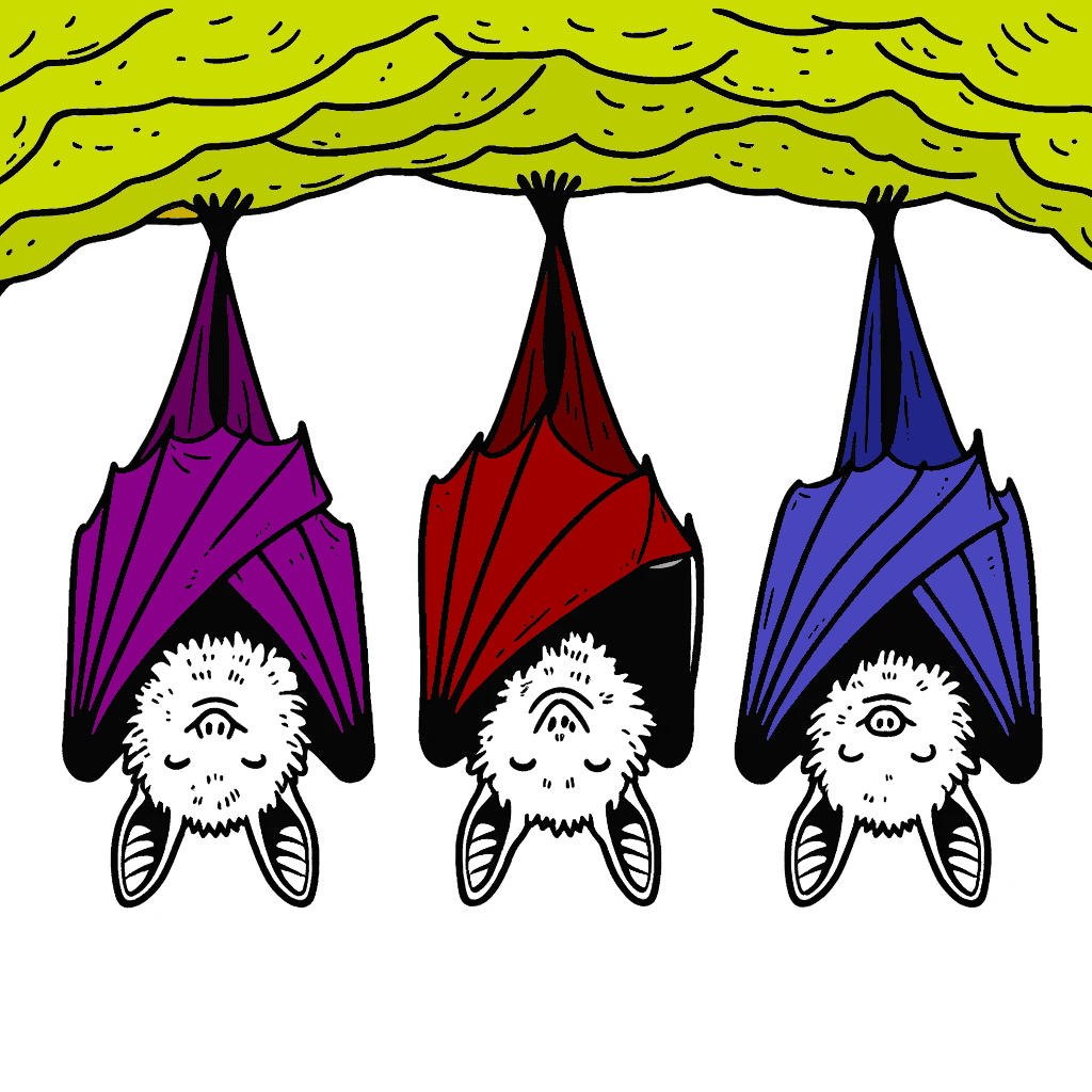 Fledermaus Ausmalbild
