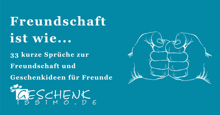 Freundschaft ist wie