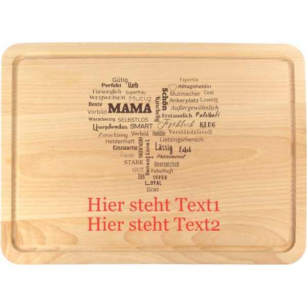 Frühstücksbrettchen Mama