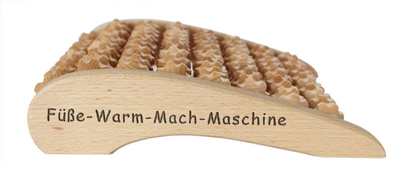 Fussmassage: Füße warm mach Maschine