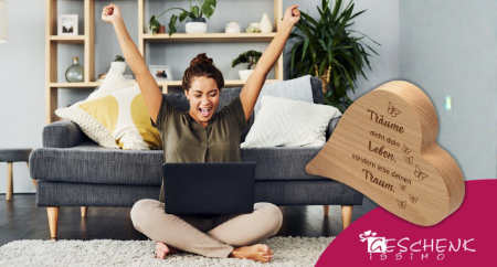 Motivationsherz Geschenkidee geschenk-Herz-Motivation