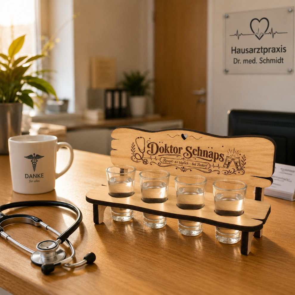 lustiges Geschenk für Ärztin und Doktor