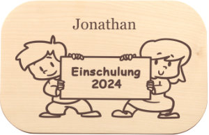 Frühstücksbrettchen für den Schulanfang 2024