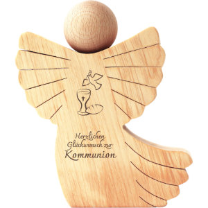 Glückwunsch zur Kommunion Engel
